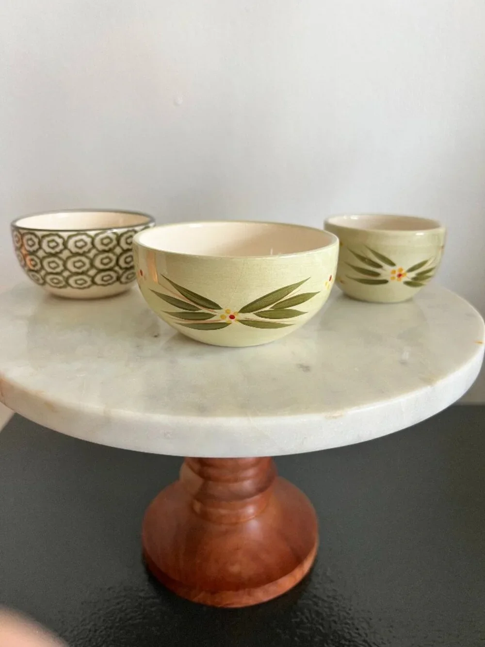 Temp-tations Old World Green Vivid Nesting Measuring Bowls